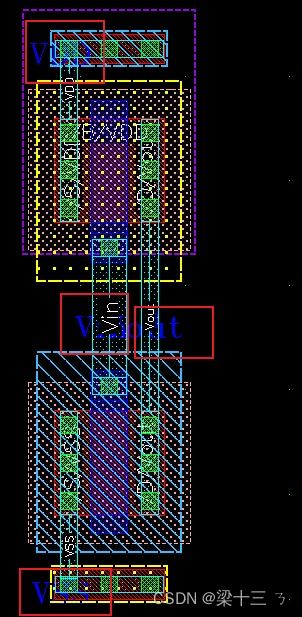 從0開始學(xué)習(xí)Cadence Virtuoso 反相器Layout設(shè)計與后仿真