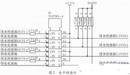 基于c8051f040多路浸水時刻記錄電路設計